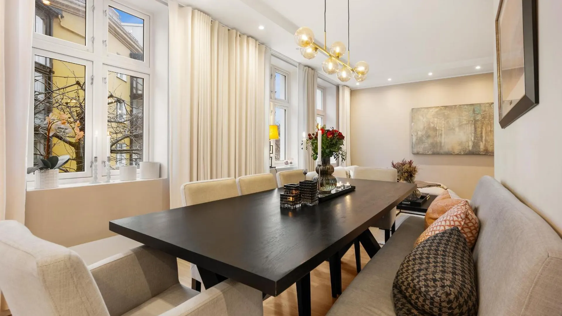 Luxury Summer Apartment With Balcony Near Bryggen Μπέργκεν